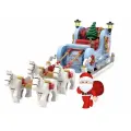 Конструктор Brick Labs Сказки AB-1214 Конструктор Сани Деда Мороза