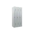 Шкаф для раздевалки трехстворчатый ПРОМЕТ ПРАКТИК LS-31, 50х183х88,5 см, светло-серый