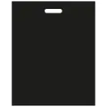 Пакет Комус полиэтиленовый ПВД черный 44x57 см с вырубной ручкой (250 штук в упаковке)