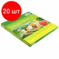 Комплект 20 шт, Пластилин восковой гамма Пчелка, 24 цвета, 360 г, со стеком, картонная упаковка, 190820201