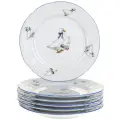 Набор тарелок десертных Bernadotte Гуси 17 см, 6 шт