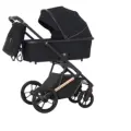 Коляска Carrello Sigma Obsidian CRL-6509 Obsidian Black, 2в1, люлька + прогулочный блок