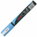 Маркер меловой Uni PWE-15M (1.8-2.5мм, голубой, влагостираемый) (pwe-5m l.blue)