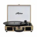 Alive Audio Glam Latte BT, бежевый, виниловый проигрыватель