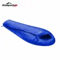 Sleeping Bag Kamperbox CW800 Blue Synthetic Washable Recycle Fiber For Winter Warmth