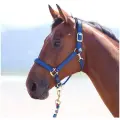 Недоуздок для лошади Shires Topaz, синий, COB (Великобритания)