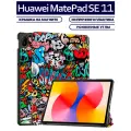Чехол для планшета Huawei Matepad SE 11 (11 дюймов), с магнитом и рисунком (Граффити)