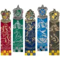 Закладка The Noble Collection Гарри Поттер Гербы - набор из 5 шт, металл, пластик