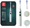Зубная щетка электрическая Oclean X Ultra V8100 зеленый, Датчик давления, Мягкая чистка, Массаж, Полировка, отбеливание