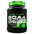 BCAA + глютамин, аминокислоты / Scitec Nutrition BCAA + Glutamine Xpress / 600 г - мохито