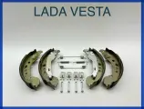 Колодки задние тормозные + ремкомплект на LADA Vesta комплект.