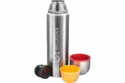 Термос Relaxika 102, 1.2 л, 2 чашки, стальной, R102.1200.1
