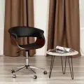 Кресло Tetchair vimta орех, кожзаменитель, черный 13663
