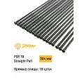 Спицы велосипедные прямые Pillar Spoke PSR TB 2.2-1.8-2.0 x 304 mm Straight Pull + Black oxide, 18 штук