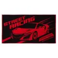 Полотенце махровое Этель Street racing, 70х130 см, 100% хлопок, 420гр/м2