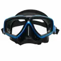 Маска для плавания TUSA CEOS, синяя рамка, черный силикон