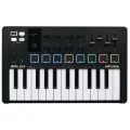 ARTURIA MiniLAB 3, Black MIDI-контроллер, клавиатура 25 клавиш, 8 пэдов, 8 энкодеров, 4 слайдера, черный
