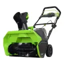 Снегоуборщик аккумуляторный GreenWorks GD40ST 40V 2600007, бесщеточный, без АКБ и ЗУ, ширина 51, высота 25, выброс 6м.