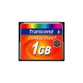 Карта памяти Transcend Compact Flash 1 ГБ, R/W 20/18 МБ/с