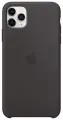 Чехол силиконовый Apple iPhone 11 Pro Max Silicone Case Black (Чёрный) MX002ZM/A