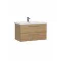 Тумба под раковину Cersanit Lara 80, орех