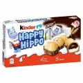 Шоколадно молочное печенье Kinder Happy Hippo Cacao / Киндер Хеппи Хиппо с вкусом какао, 104г. (Германия)