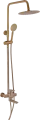 Душевая стойка Fashun A52401-21 бронза