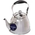 Чайник из нержавеющей стали 1л «Vicalina», блестящий, с ситом, удобный