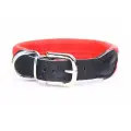 Ошейник для собак ZOOLESZCZ Soft, красный, 60х3см (Польша)