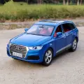 Металлическая модель Audi Q7 SUV 1:32 Синий, Blue