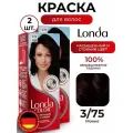 Крем краска Londa Color 3/75 Мокко, для волос, профессиональная, 2 шт