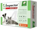Экопром Inspector Quadro Tabs таблетки для кошек и собак от 2 до 8 кг от внешних и внутренних паразитов 1таб/уп 4 таб