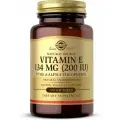 Витамин Е, Solgar, Vitamin E 200ME d-alpha , Витамин E д-альфа токоферол в мягких капсулах, 134 мг, 200 МЕ, 100 шт.