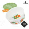 Миска Mr.Kranch для собак и кошек из фарфора Апельсины, 450мл, белая