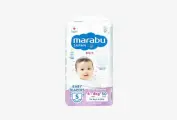 Подгузники MARABU/МАРАБУ S, для малышей 4-8кг, 50шт, унисекс