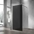 Душевая перегородка Vincea Волк-Ин (Walk-In) VSW-1H900GFGM, 900*2000, вороненая сталь, стекло матовое тонированное