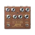 Педаль эффектов для электрогитары JOYO R-09 Vision Dual Modulation, ножной переключатель, гитарная педаль, запчасти и аксессуары для электрогитары