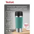 Термокружка Tefal Classic N2024310, 0.36 л, нержавеющая сталь, зеленый