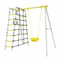 Спортивно-игровой комплекс Romana D1, качели сетка 103.31.06, серый/жёлтый
