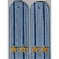 Погоны Минюст на рубашку. Подполковник юстиции.