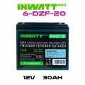 Тяговый аккумулятор INWATT 6-DZF-20 (6-DZM-20) 12В 23Ач (12V 23Аh) гелевый AGM