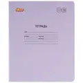 Тетрадь школьная А5,12л, линия, скреп. №1 School Отличник Сиреневый 10шт/уп