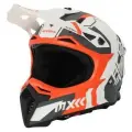 Кроссовый мотошлем Acerbis PROFILE 5 22-06 White/Orange, размер - L