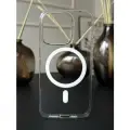 Чехол накладка KEEPHONE X-CRYSTAL для iPhone 15 Pro Max with MagSafe, прозрачный