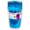 Термокружка Sistema TO-GO, пластик, синяя, 370 мл