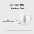 ECOVACS WINBOT AIR Automatic Window Cleaning Robot with Humidification Function for High-rise Buildings, Outdoor Use, Mini Upgraded Version, Same Model as the one with National Subsidy