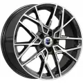 7x18/5x114,3 ET53 D54,1 Вудроф (КС1044) Алмаз черный диск Литой K&K WHS518734 | цена за 1 шт