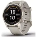 Умные часы Garmin FENIX 7S Pro sapphire solar soft gold Leaser band