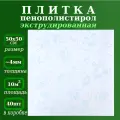 Декоративная плитка из полистирола Плитка потолочная с рисунком 50х50см