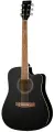 F601-BK Акустическая гитара, с вырезом, черная, Caraya